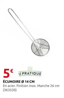 Rural Master Le pratique écumoire ø 14 cm offre