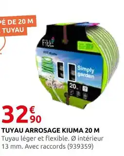 Rural Master Tuyau arrosage kiuma 20 m offre
