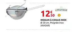 Rural Master Le pratique moulin à coulis inox offre