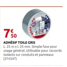 Rural Master Adhésif toile gris offre