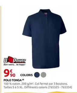 Rural Master U-power polo tonga offre