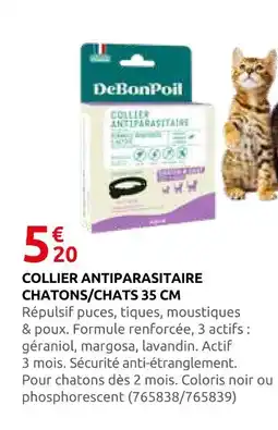 Rural Master Collier antiparasitaire chatons/chats 35 cm offre