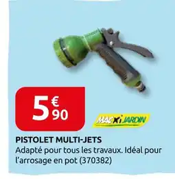 Rural Master Macxi jardin pistolet multi-jets offre