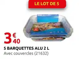 Rural Master 5 barquettes alu 2 l offre