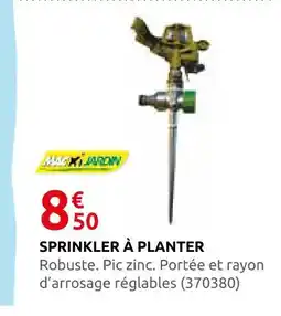 Rural Master Sprinkler à planter offre