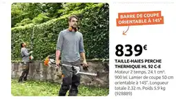 Rural Master Taille-haies perche thermique hl 92 c-e offre