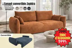 Maxi Bazar Canapé convertible zephira offre
