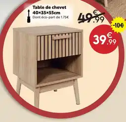 Maxi Bazar Table de chevet offre