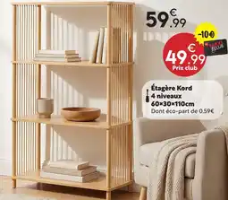 Maxi Bazar Étagère kord offre