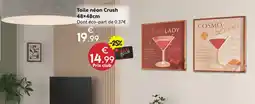 Maxi Bazar Toile néon crush offre