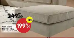 Maxi Bazar Pouf cobra offre