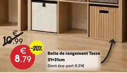 Maxi Bazar Boite de rangement tasso offre