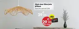 Maxi Bazar Abat-jour gino jute offre