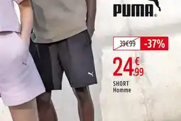 Intersport Puma short homme offre