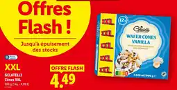 Lidl Gelatelli cônes xxl offre