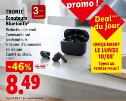 Lidl Tronic écouteurs bluetooth offre