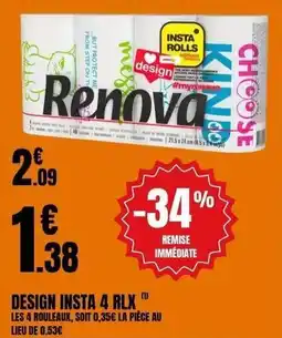 E.Leclerc Renova - design insta 4 rlx offre