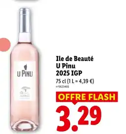 Lidl U pinu ile de beauté 2025 igp offre
