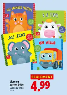 Lidl Mes animaux préférés offre