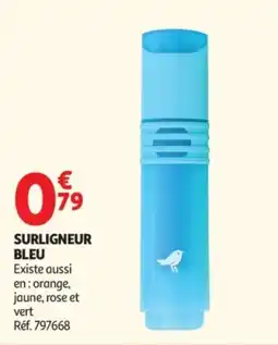 Auchan SURLIGNEUR BLEU offre