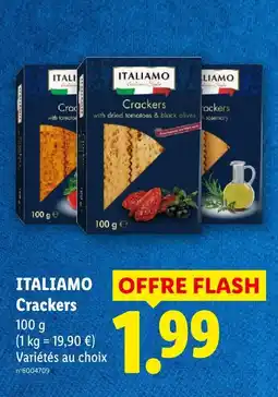 Lidl Italiano crackers offre