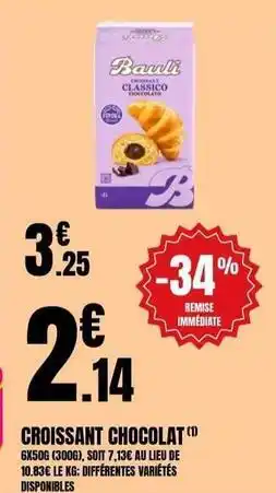 E.Leclerc Bauli - croissant chocolat offre