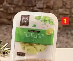 Lidl Toque du chef tortelloni pesto offre
