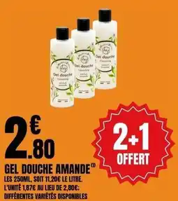 E.Leclerc Gel douche amande offre