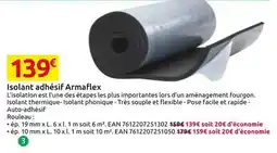 Mr Bricolage Armaflex Isolant adhésif offre