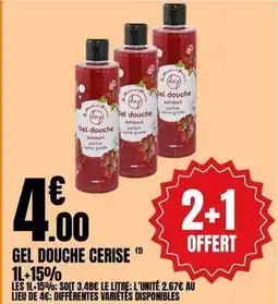 E.Leclerc Gel douche offre