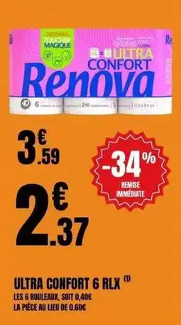 E.Leclerc Renova - confort 6 rlx offre