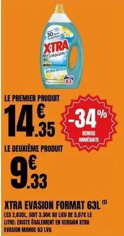 E.Leclerc Xtra evasion format offre