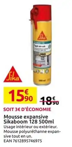 Mr Bricolage Sika Mousse expansive Sikaboom 128 offre