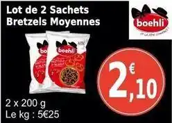 E.Leclerc Boehli - lot de 2 sachets offre