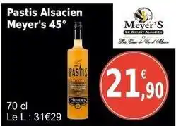 E.Leclerc Meyer's - pastis alsacien meyer's offre
