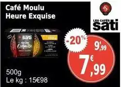 E.Leclerc Sati - café moulu exquise offre