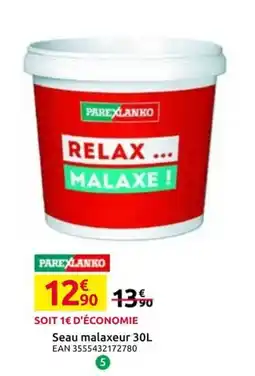 Mr Bricolage PAREXLANKO Seau malaxeur offre