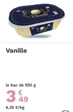 Picard Bonno Vanille offre