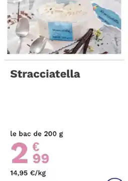 Picard Stracciatella offre