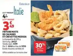 Auchan Supermarché Friture mixte de calmars et crevettes offre