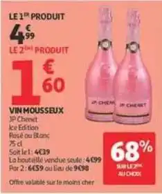 Auchan Supermarché Vin mousseux offre