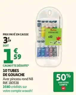 Auchan Auchan Gouache offre