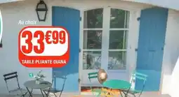 La Foir'Fouille Table pliante diana offre