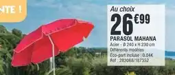 La Foir'Fouille Parasol mahana offre