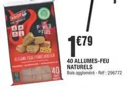 La Foir'Fouille Prof - 40 allumes-feu offre