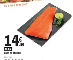 E.Leclerc Filet de saumon offre