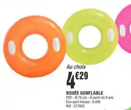 La Foir'Fouille Bouée gonflable offre