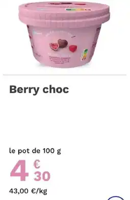 Picard Berry choc offre