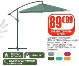La Foir'Fouille Parasol déporte zepiryr offre