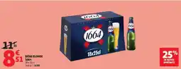 Auchan 1664 BIÈRE BLONDE offre
